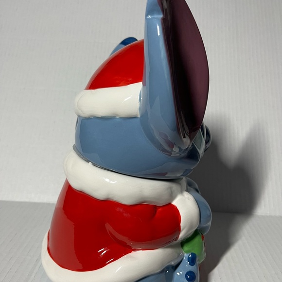 Disney Lilo and Stitch Christmas Cookie Jar - Picture 4 of 6